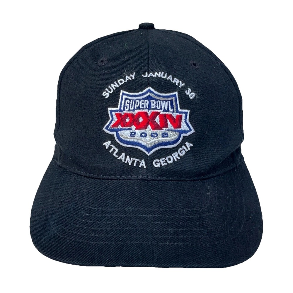 Vintage St Louis Rams Hat Cap Snap Back Black Super Bowl XXXIV Y2K 2000 NFL BB